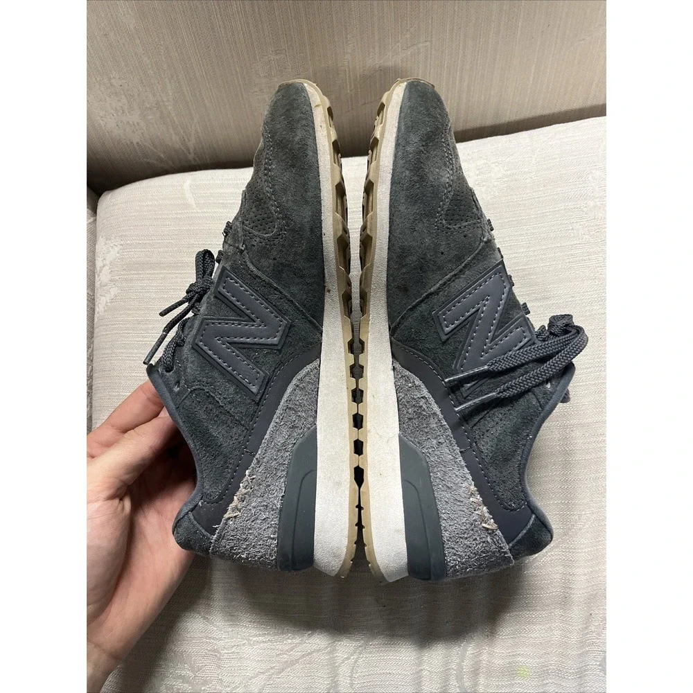 New Balance NB 696 Suede Gray Women's Sz US 7.5 B Athletic Running Shoes - Picture 11 of 16